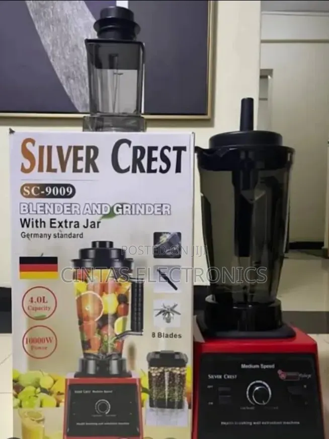 Silver Crest SC-9009 2-in-1 Blender and Grinder