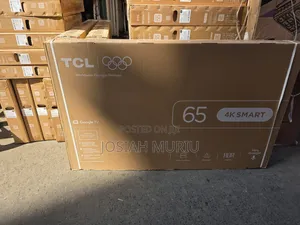 TCL 65′′ UHD HDR Google TV – Modern Frameless Design