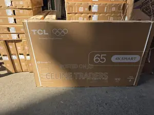 TCL 65′′ UHD HDR Google TV – Modern Frameless Design