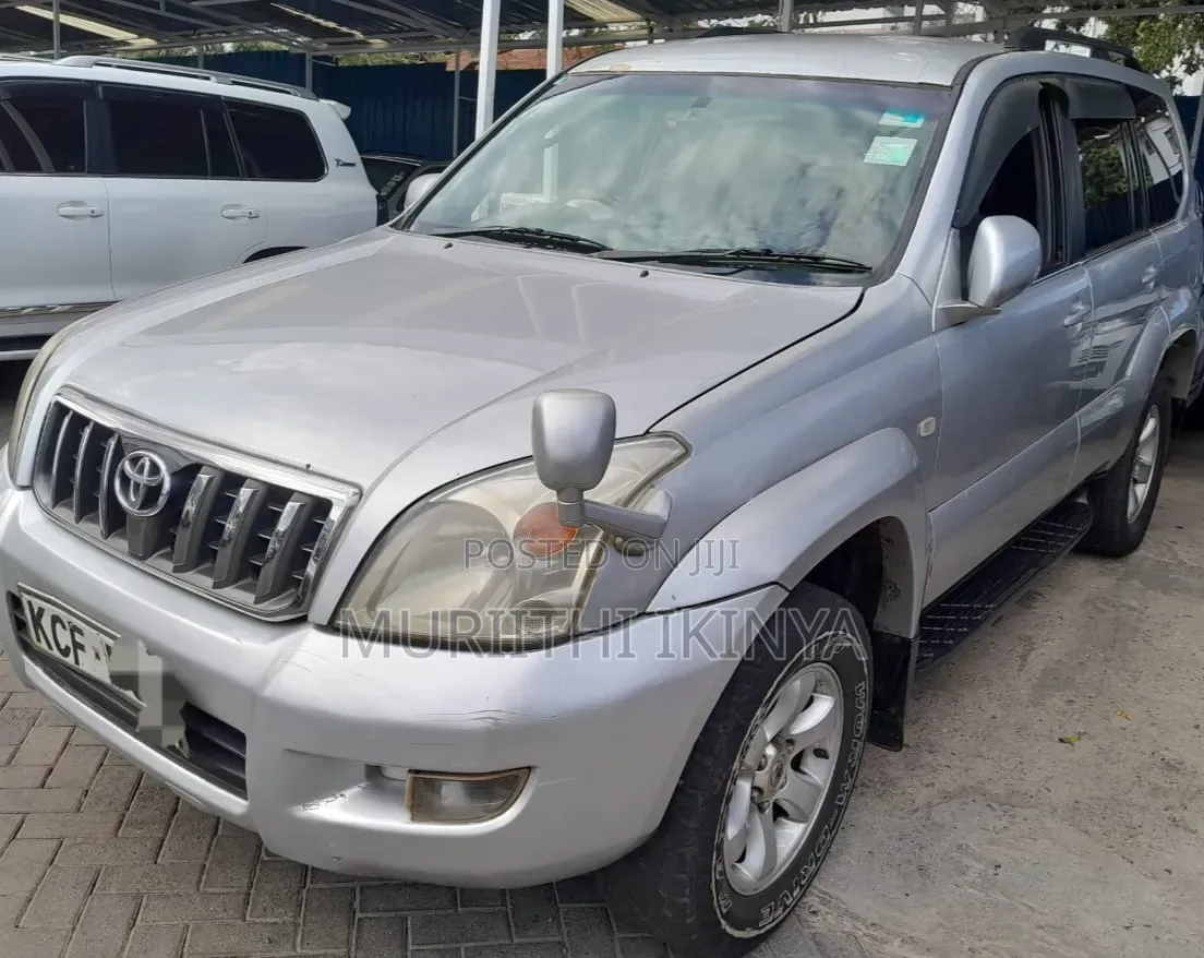 Toyota Land Cruiser Prado 2008 Silver