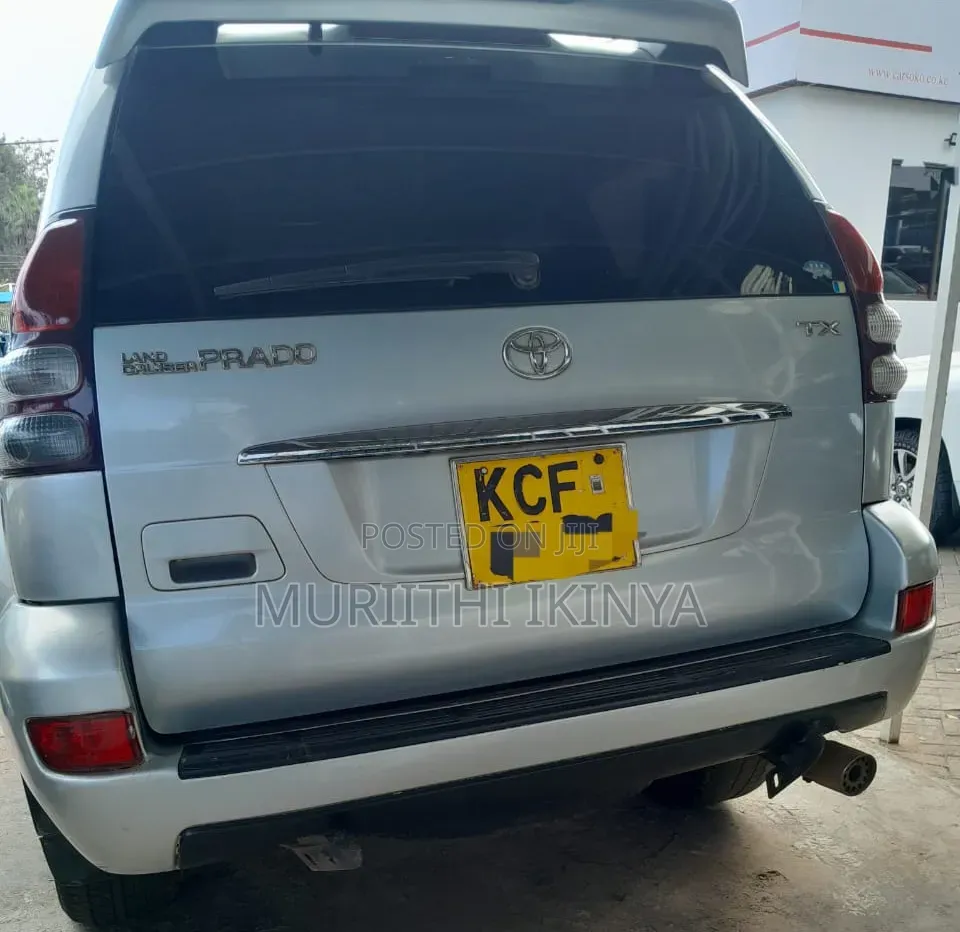 Toyota Land Cruiser Prado 2008 Silver