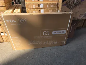 TCL 65′′ UHD HDR Google TV – Modern Frameless Design