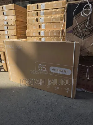 TCL 65′′ UHD HDR Google TV – Modern Frameless Design