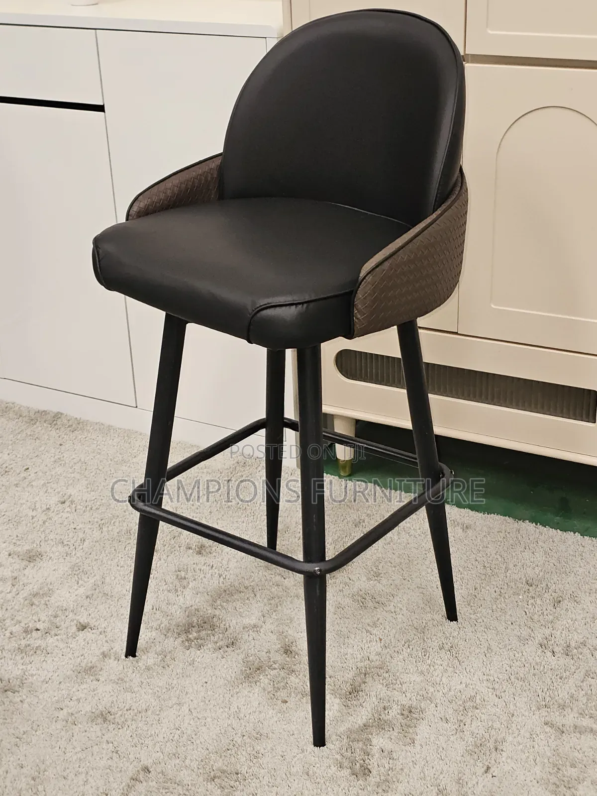Contemporary Tow Tone Barstool