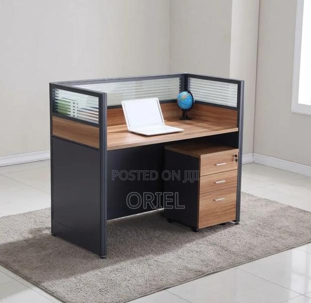 Office Workstation : 1-Seater Staff Workstation - thumbnail 2
