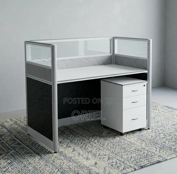 Office Workstation : 1-Seater Staff Workstation - thumbnail 4