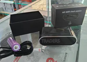 Hidden Camera Built Into a Clock Design