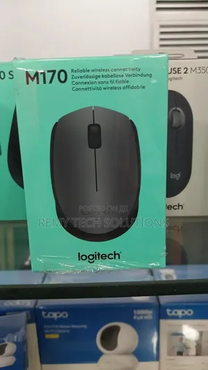 Logitech M170 Wireless Mouse - Black