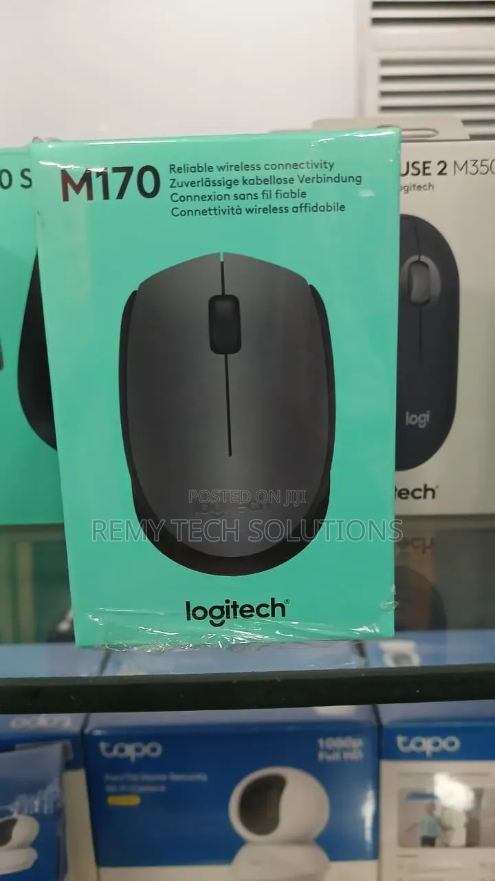 Logitech M170 Wireless Mouse - Black