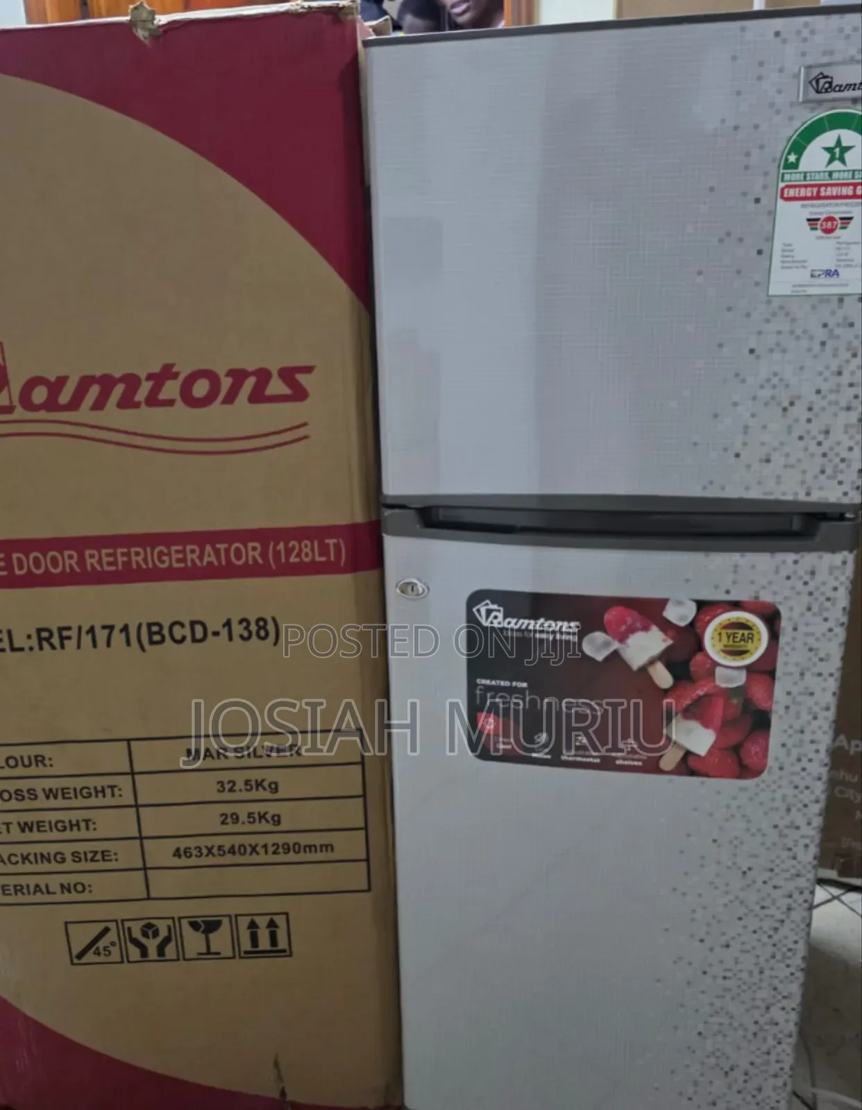 Ramtons 138L Direct Cool Fridge – Efficient Cooling Modern Design