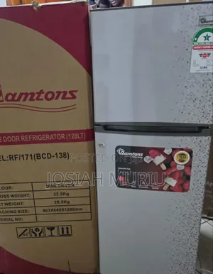 Ramtons 138L Direct Cool Fridge – Efficient Cooling Modern Design