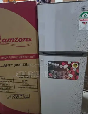 Ramtons 138L Direct Cool Fridge – Efficient Cooling Modern Design