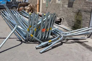6 M Galvanised Pole
