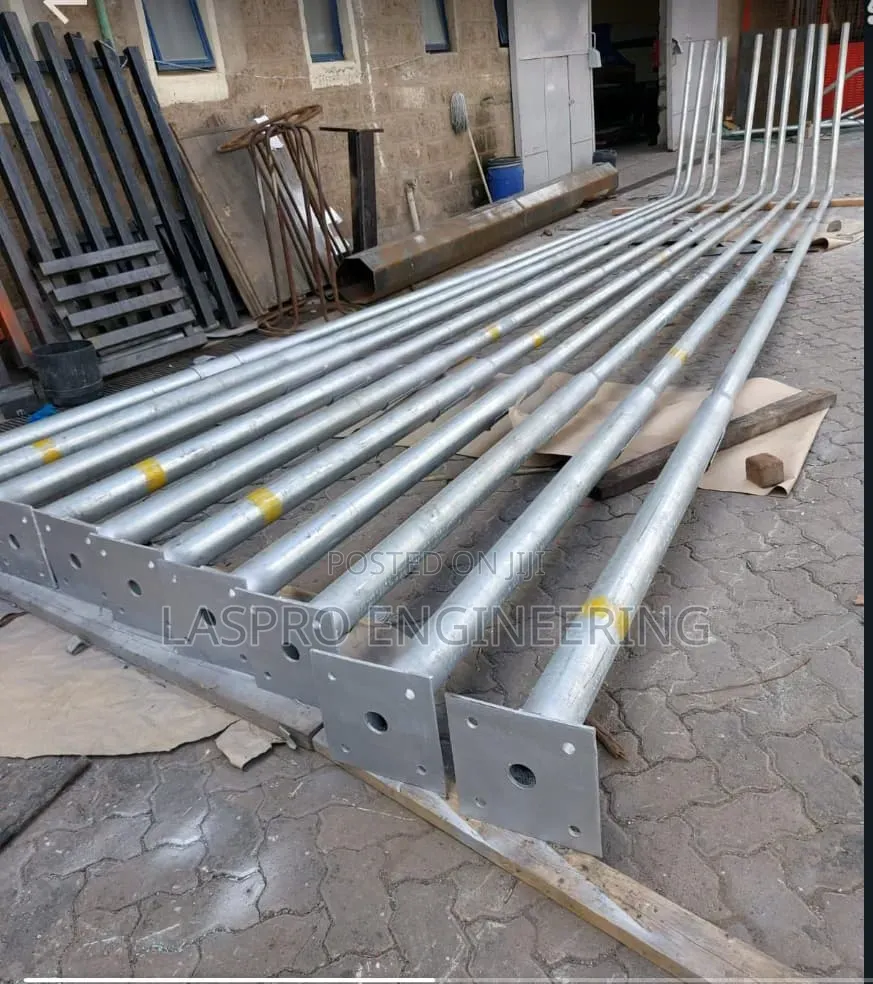 6 M Galvanised Pole