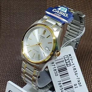Casio MTP-1183g-7a Gold Dress Watch for Men