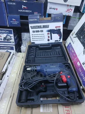 Freevel 800W Electric Impact Drill Machine Set With Carry Case