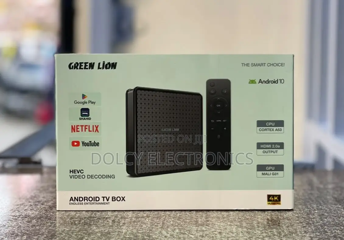 Green Lion TV Box Android 10
