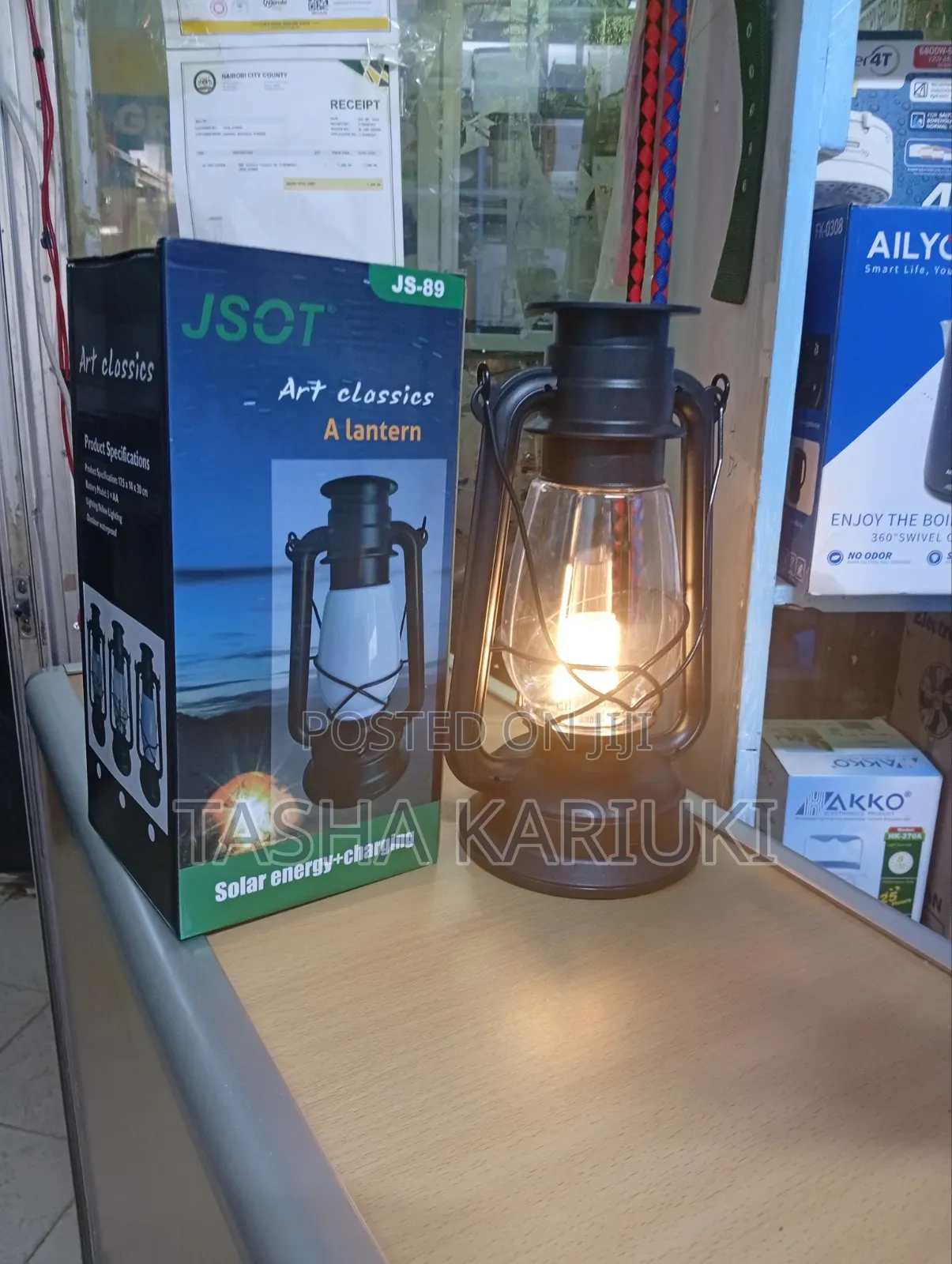 Emergency Solar Lantern – Rechargeable Energy Saving