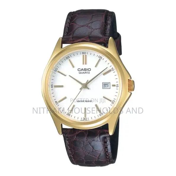 Casio MTP-1183g-7a Gold Dress Watch for Men