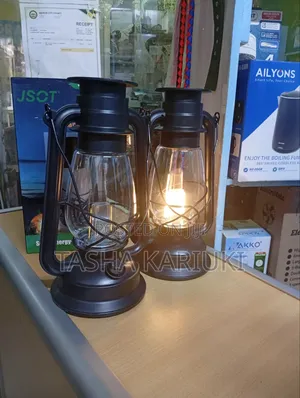 Multi-Purpose Solar Rechargeable Lantern With Bright LED
