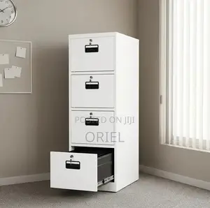 Offce Cabinet : 4-Key Four Drawer Office File Cabinet