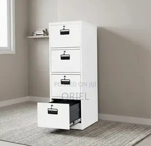 Offce Cabinet : 4-Key Four Drawer Office File Cabinet