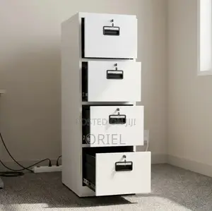 Offce Cabinet : 4-Key Four Drawer Office File Cabinet