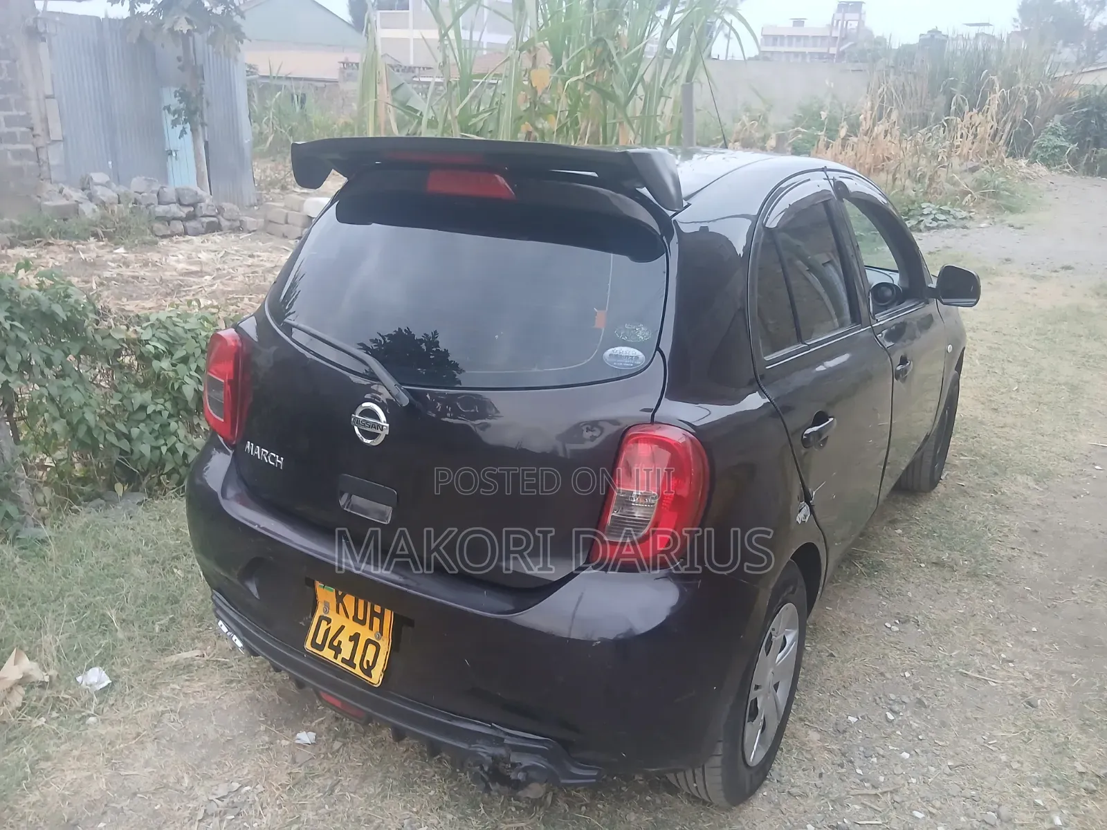 Nissan March 2015 Purple