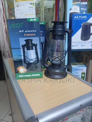  Portable Solar LED Lantern – Perfect for Home Camping