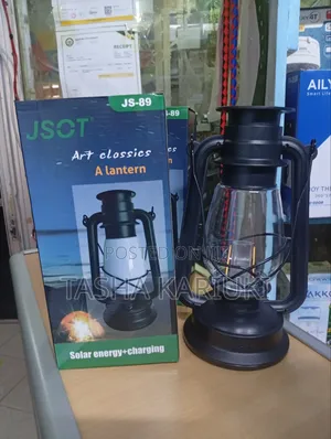  Portable Solar LED Lantern – Perfect for Home Camping