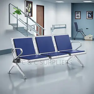 3-Seater Padded Home Office Bench