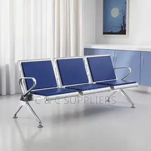 3-Seater Padded Home Office Bench
