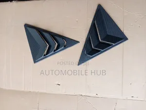 Toyota Mark X Window Louvers Sporty Rear Side Window Exterior Styling