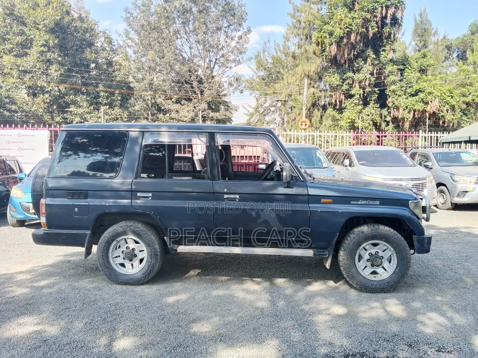Toyota Land Cruiser Prado 1997 Gray