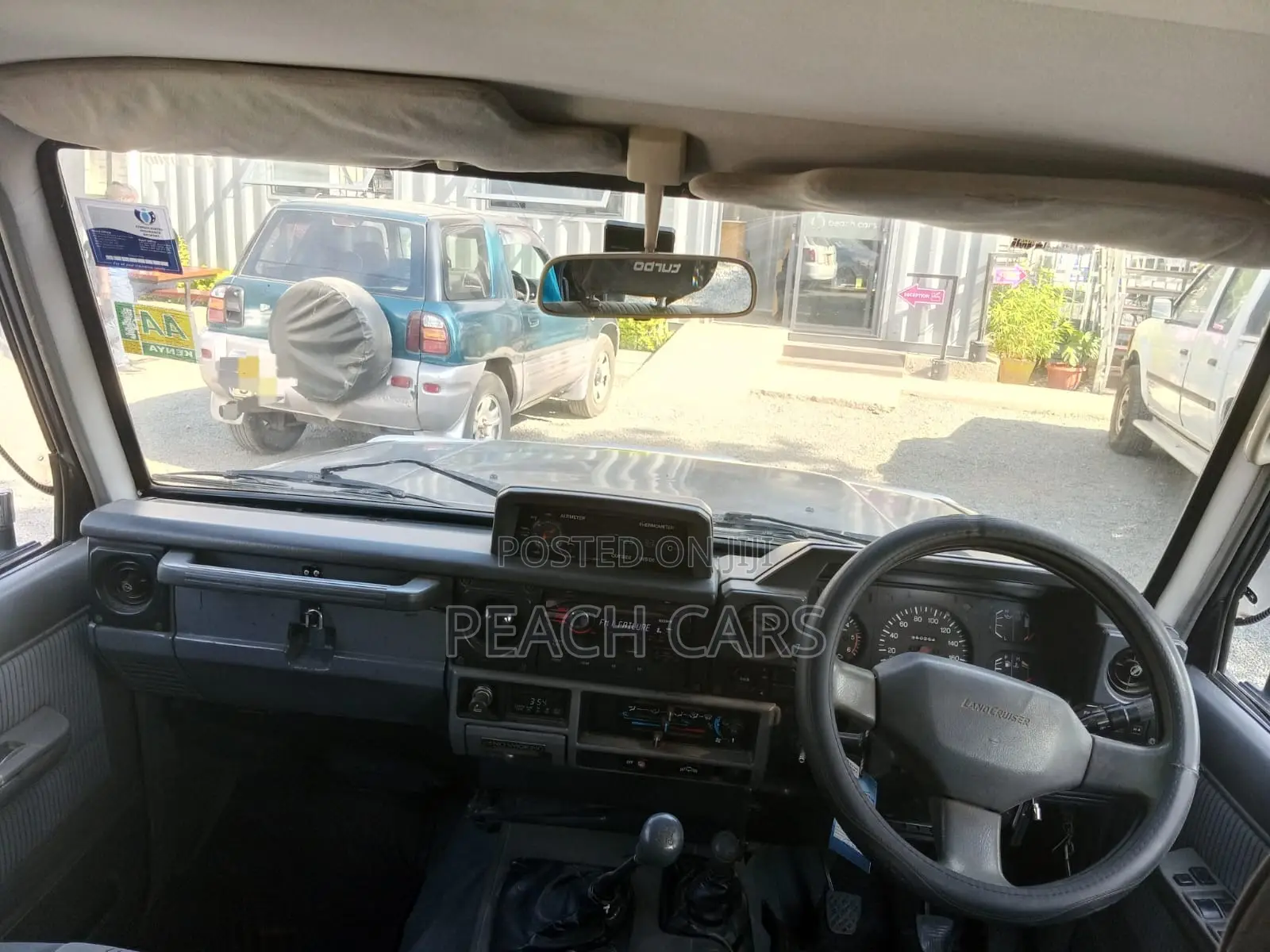 Toyota Land Cruiser Prado 1997 Gray