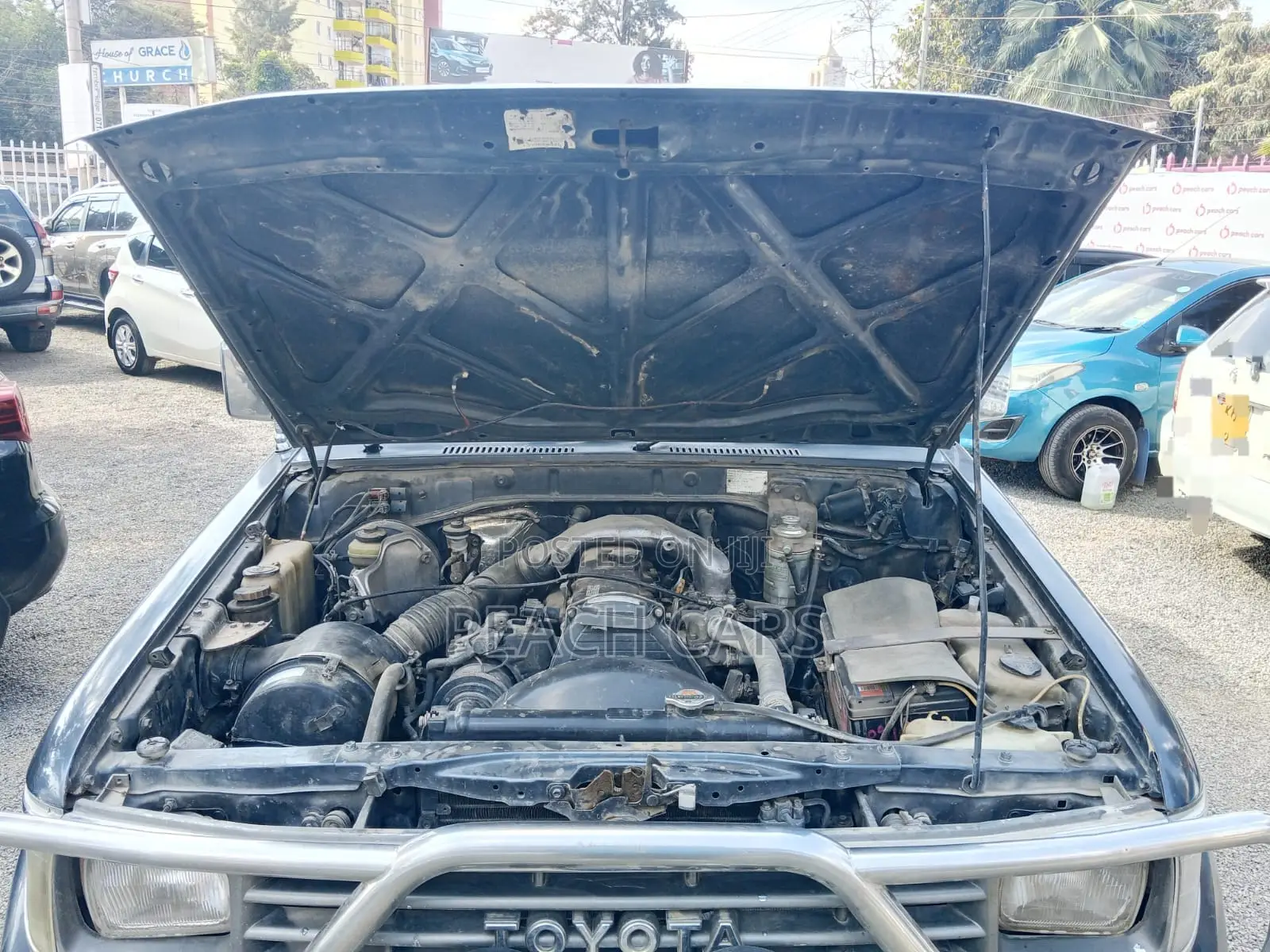 Toyota Land Cruiser Prado 1997 Gray