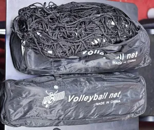 Professional Heavy Duty Volleyball Sports Net_ Black