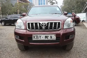 Toyota Land Cruiser Prado 2007 Maroon