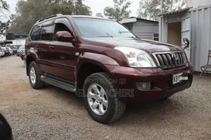 Toyota Land Cruiser Prado 2007 Maroon