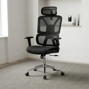 Office Chair : High-Back Adjustable Ergonomic Chair