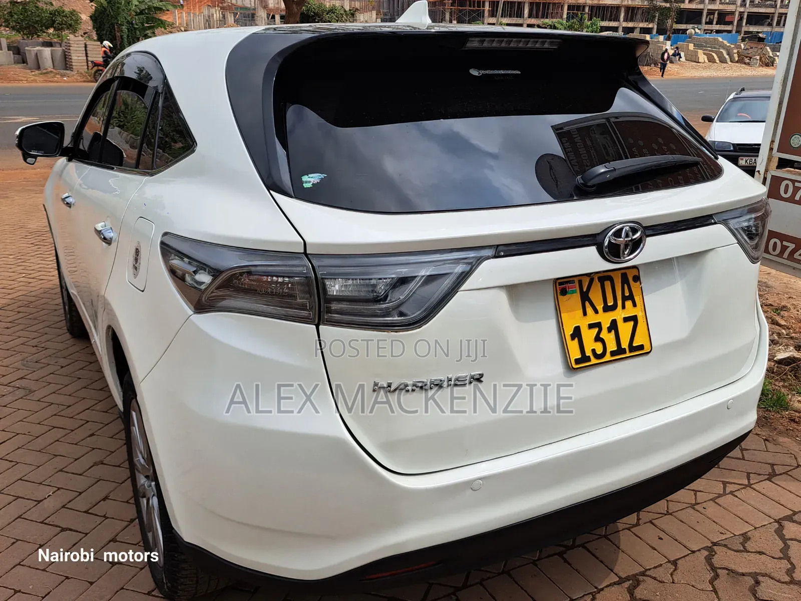 Toyota Harrier 2014 White