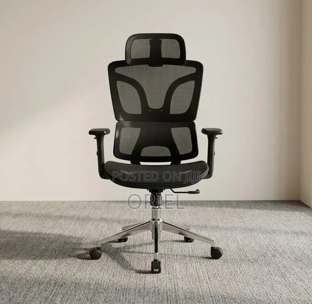 Office Chair : High-Back Adjustable Ergonomic Chair