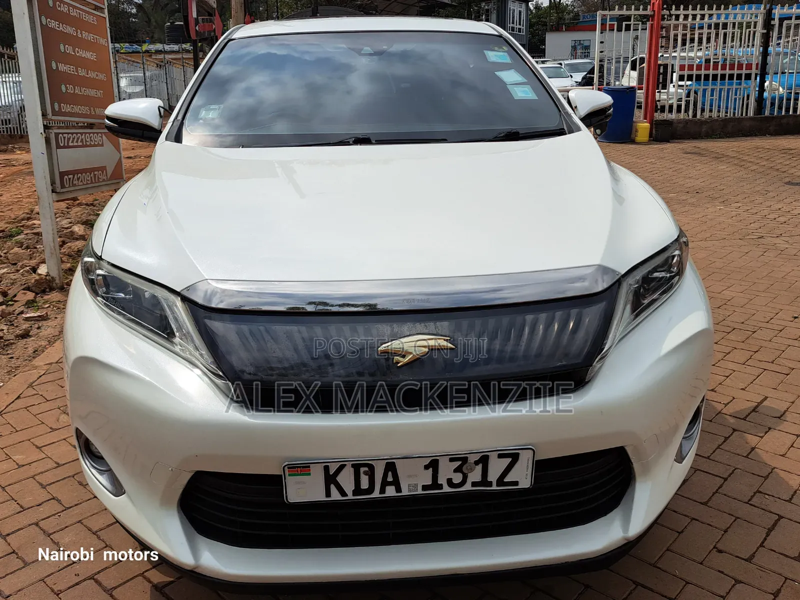 Toyota Harrier 2014 White