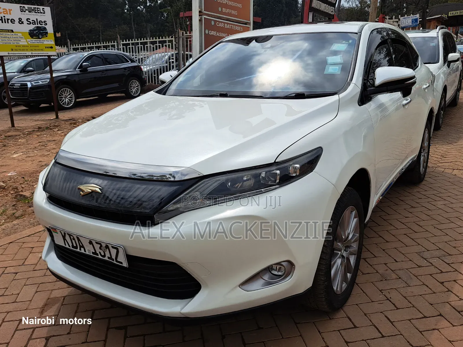 Toyota Harrier 2014 White