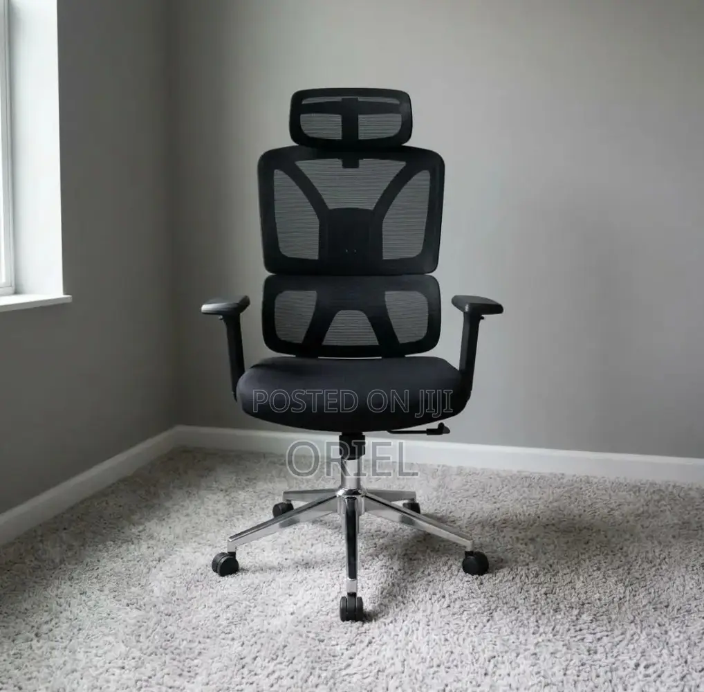 Office Chair : High-Back Adjustable Ergonomic Chair