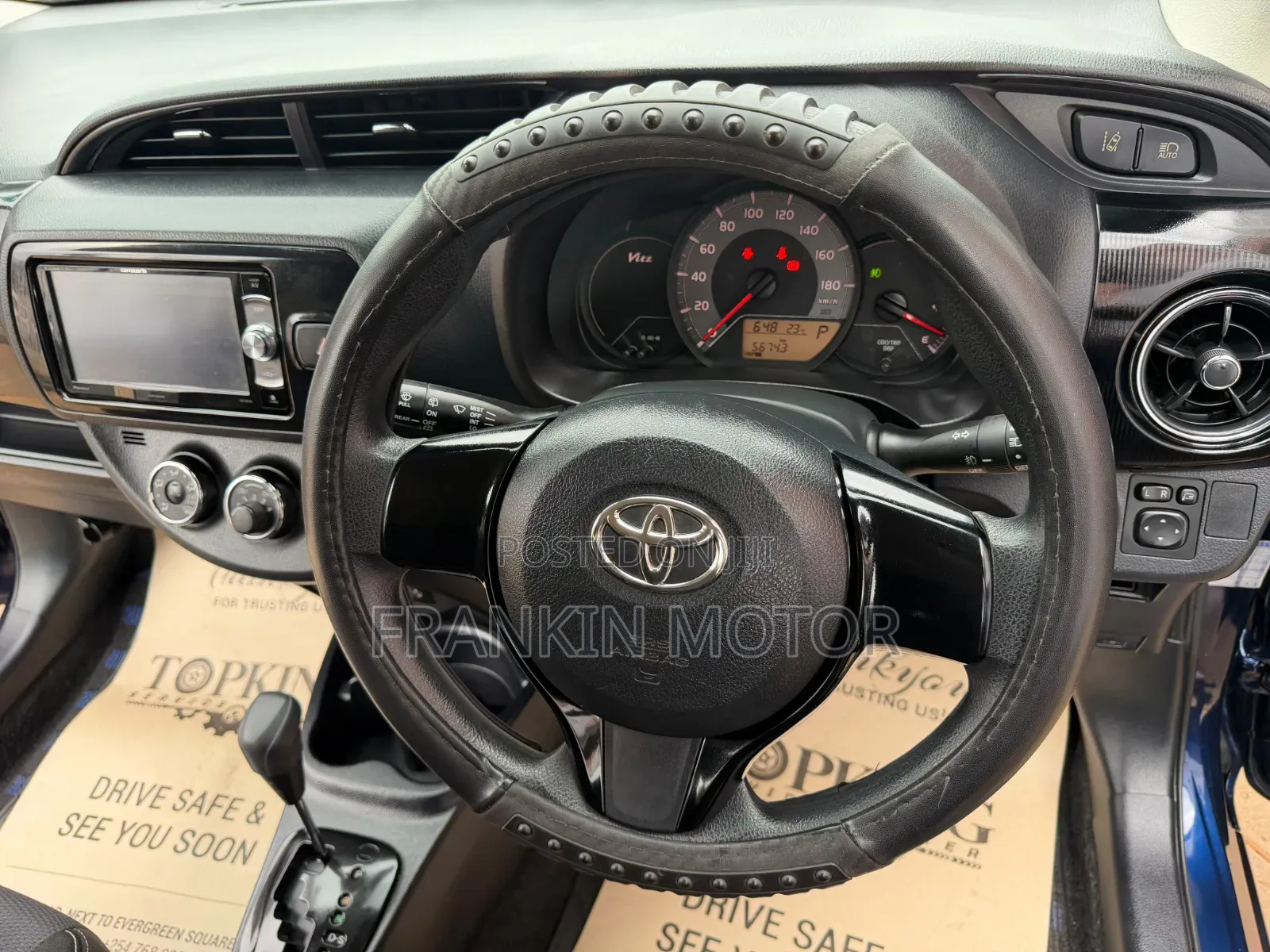 Toyota Vitz 2019 Blue