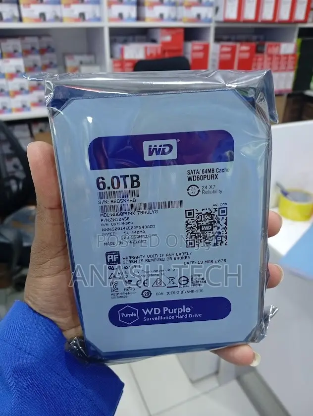 Western Digital Internal HDD High-Capacity Storage Drive
