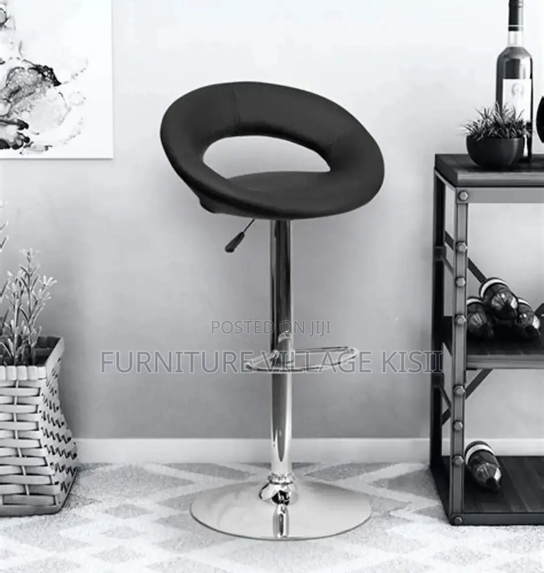 Office Chair: Adjustable Swivel Barstool