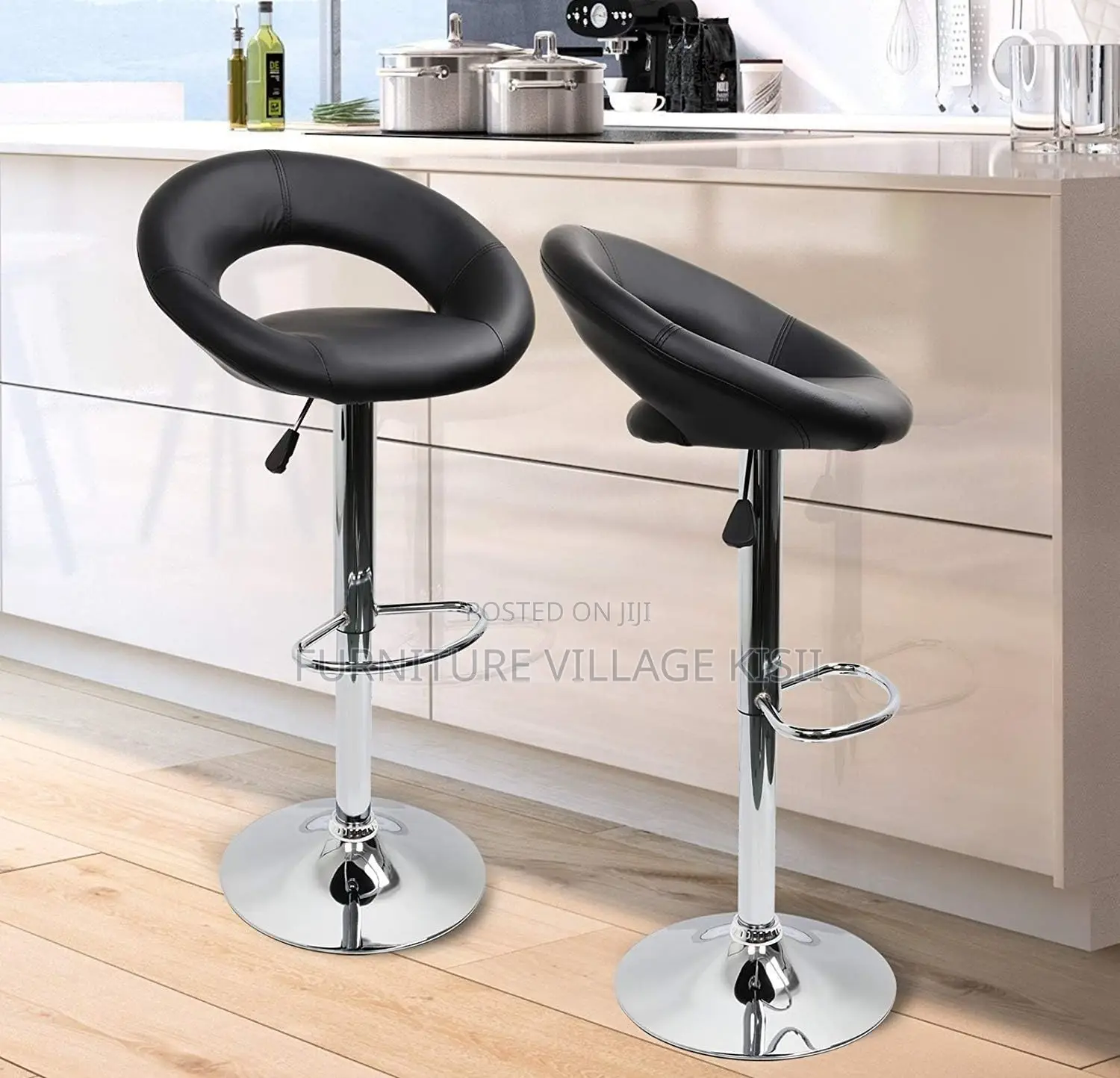Office Chair: Adjustable Swivel Barstool