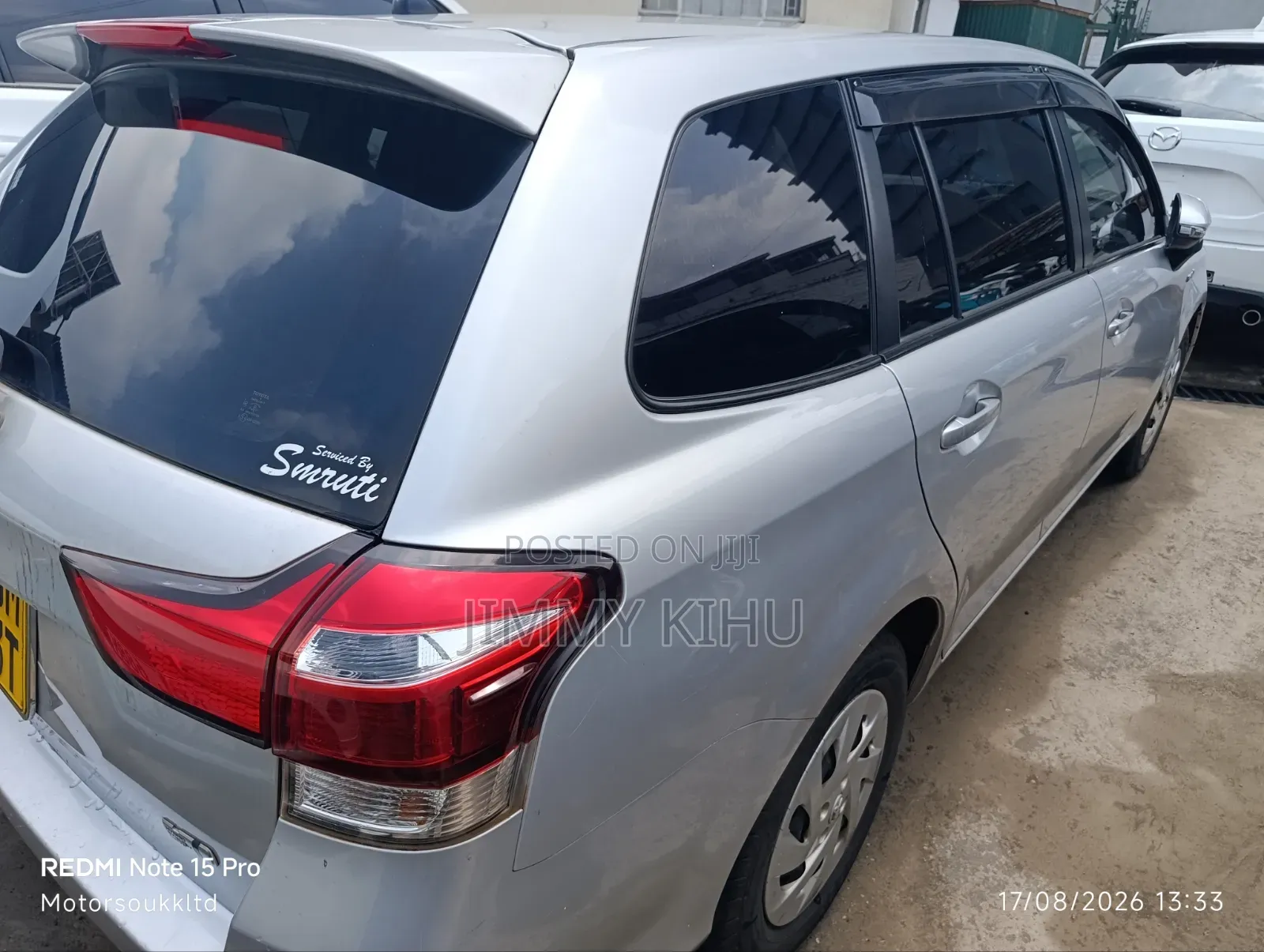 Toyota Corolla Fielder 2016 Silver